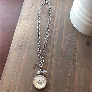 Necklace with charm
